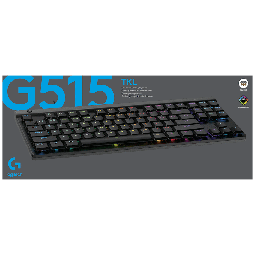 Logitech(R) G515 TKL Wired Gaming Keyboard - Black - image 2