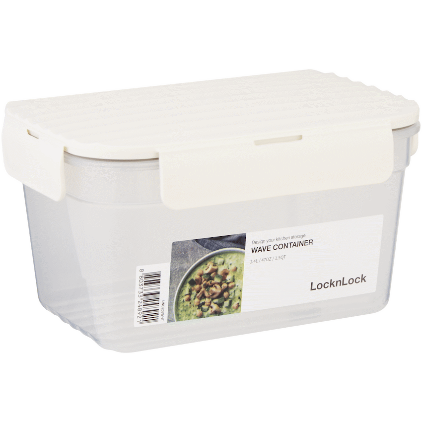 LocknLock Wave Container 1.4lt - White - image 2