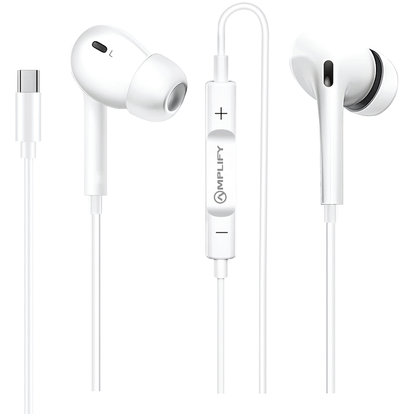 Amplify Soundlink  Type-C Earphone - White - image 2