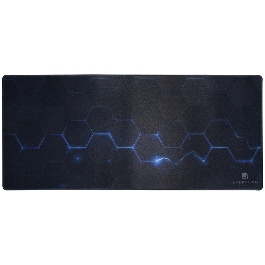 Everfurn Premium Geometric Large Desk Mat - Non-Slip - Polyester - image 2