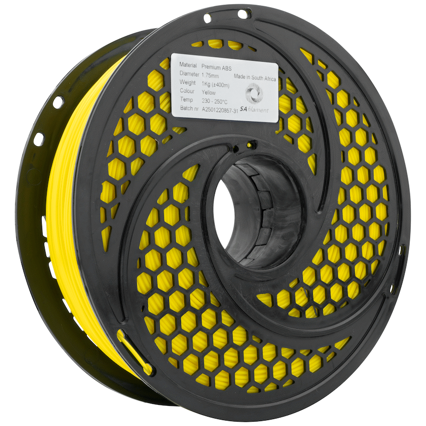 SA Filament ABS Premium Filament 1kg - Yellow - image 2