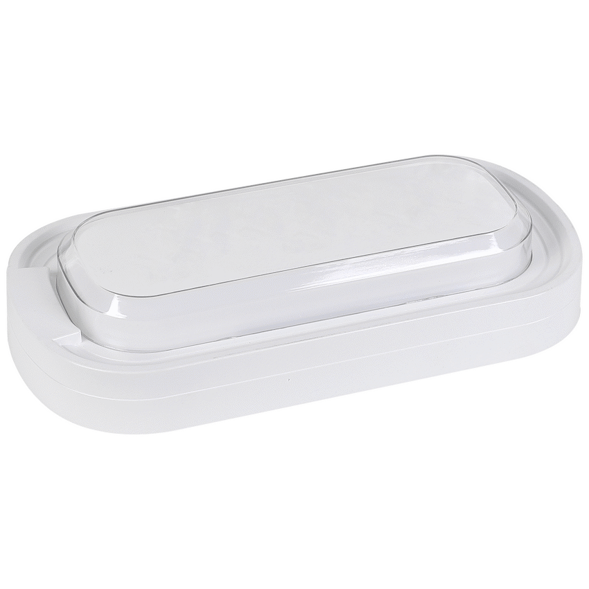 Ellies Ellipse Series AC 24W Capsule LED Bulkhead - PC - WT - image 2
