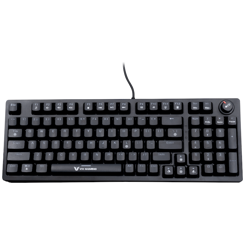 VX Gaming Warborn RGB TKL Mechanical Keyboard - image 2