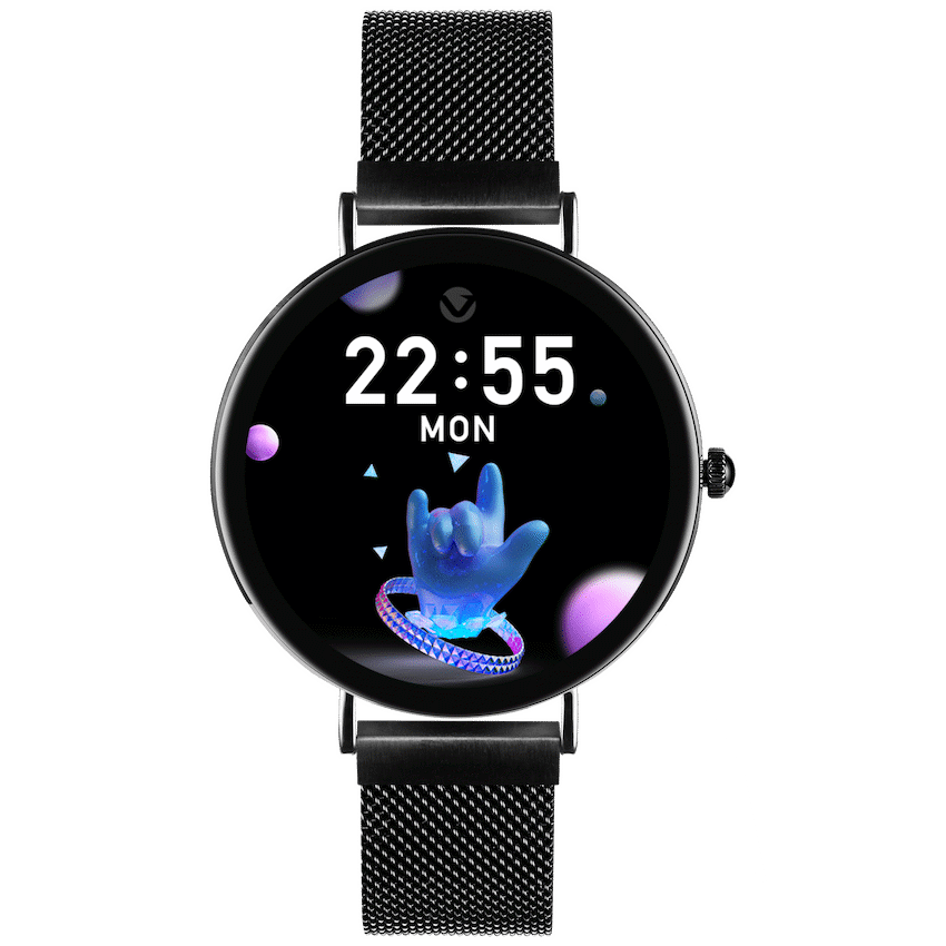 Volkano Valencia Series Ladies Smart Watch - Black - image 2