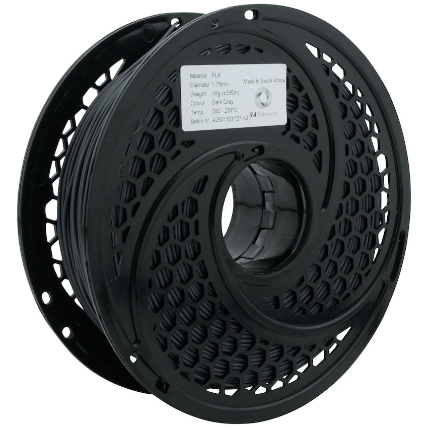 SA Filament ABS Premium Filament 1kg - Dark Grey - image 2
