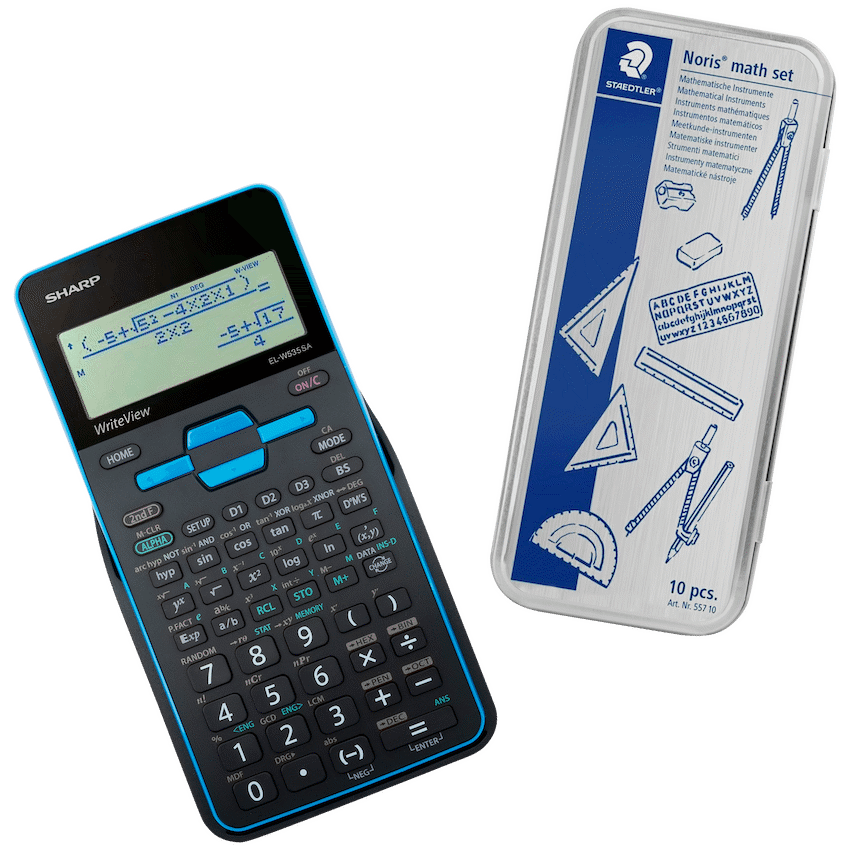 Sharp EL535 Scientific Calculator - 422 Functions- Blue - image 2