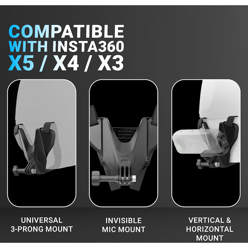 Insta360 Helmet Chin Mount 2.0 - image 2