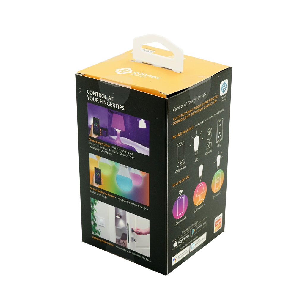 Smart WiFi Bulb 5W LED Amber Filament Vintage Screw