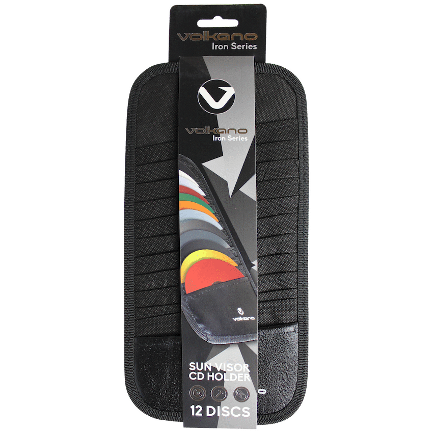 Volkano Iron Series Sun Visor CD Holder (12 Discs) - image 2