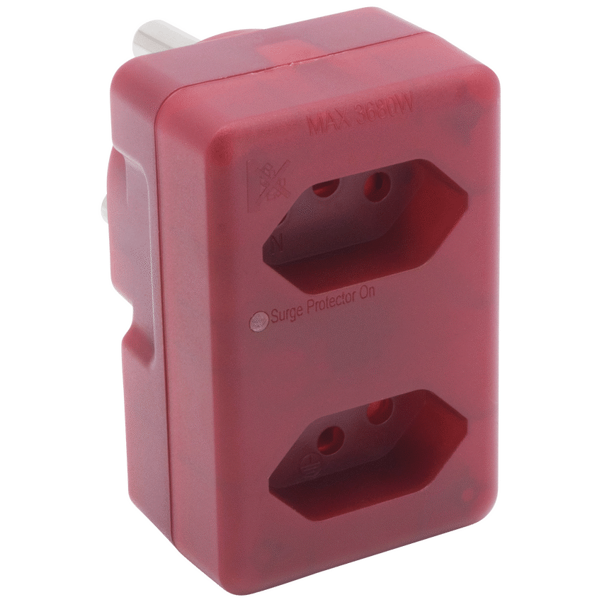 Ellies 2 Way High Surge Adaptor 2x16A (SANS164-2) - image 2