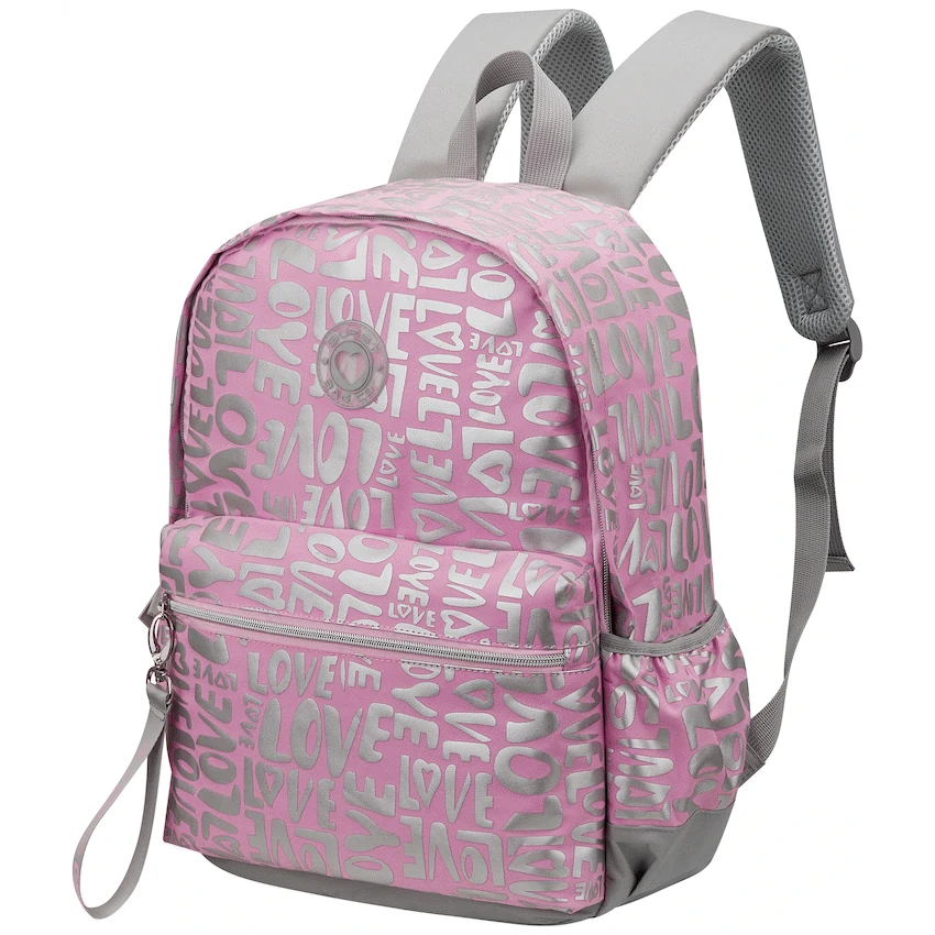 Quest Love-letter Backpack Pink - image 2