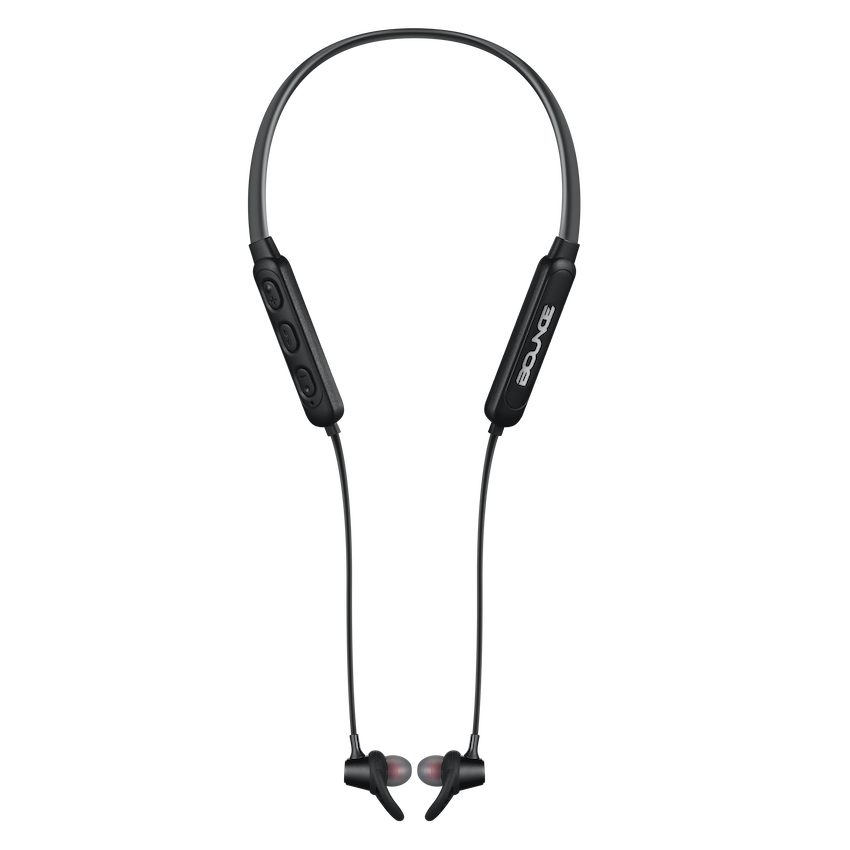 Bounce Bachata Series Bluetooth Earphones with Neckband - Black - image 2