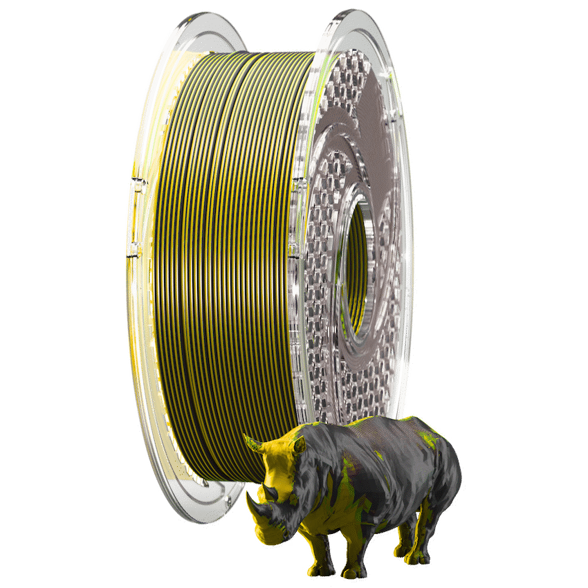 SA Filament Dual Silk PLA Filament 750g - Charred Gold - image 2