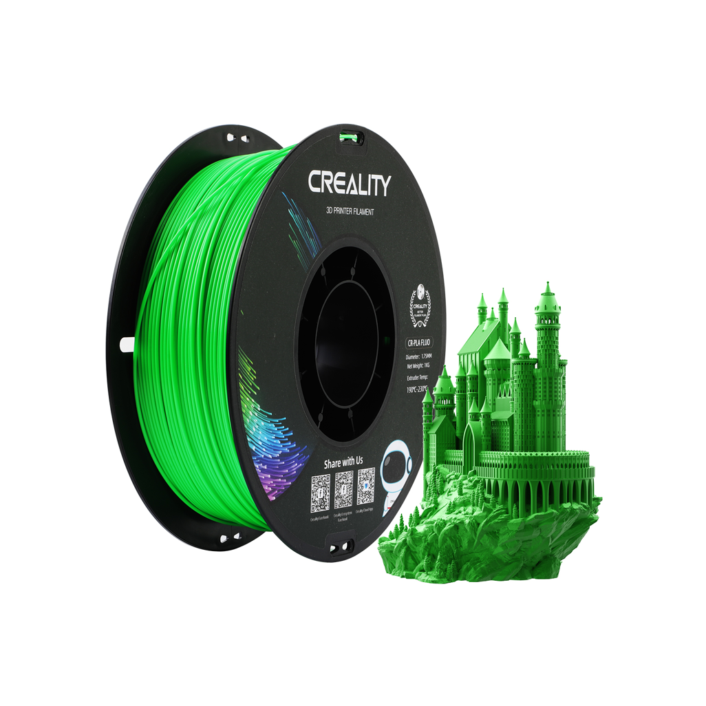 Creality PLA Filament Fluorescent Green 1Kg