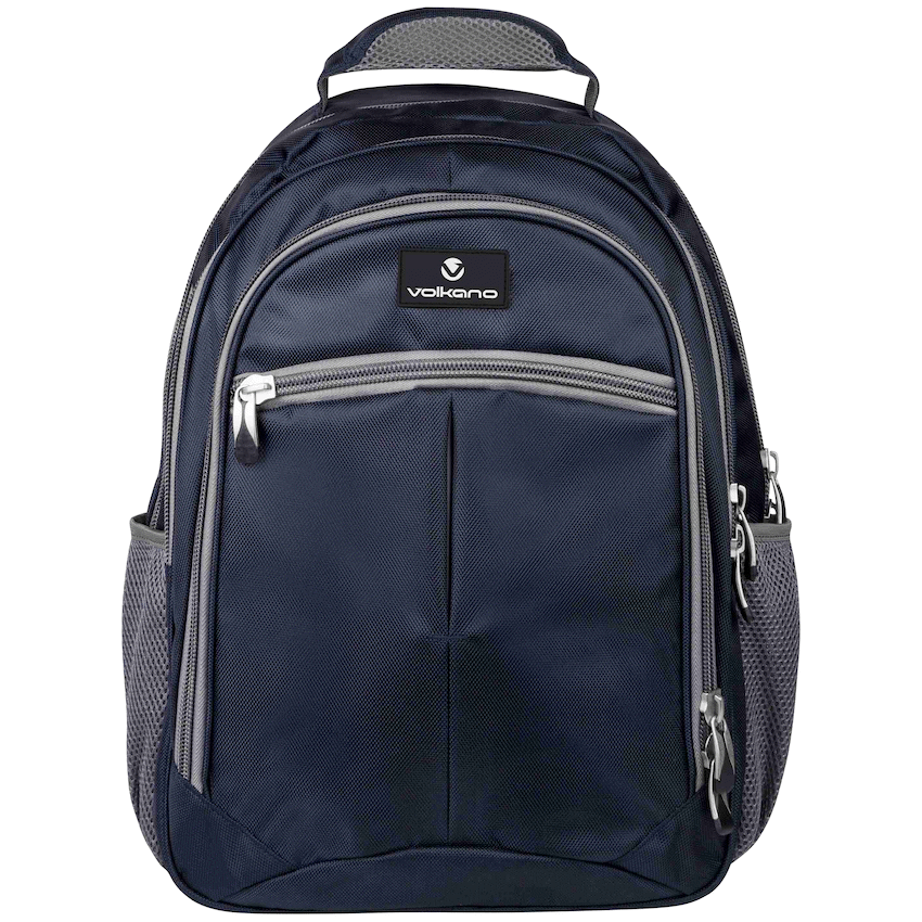 Volkano Orthopaedic Backpack 27L - Navy/Grey - image 2