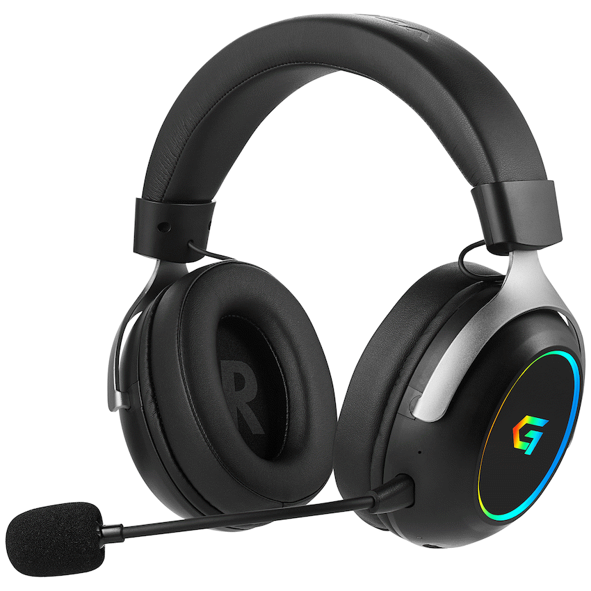 Volkano gaming Helm X1 Pro Wireless Gaming headphone with Tri-mode and ENC mic - image 2