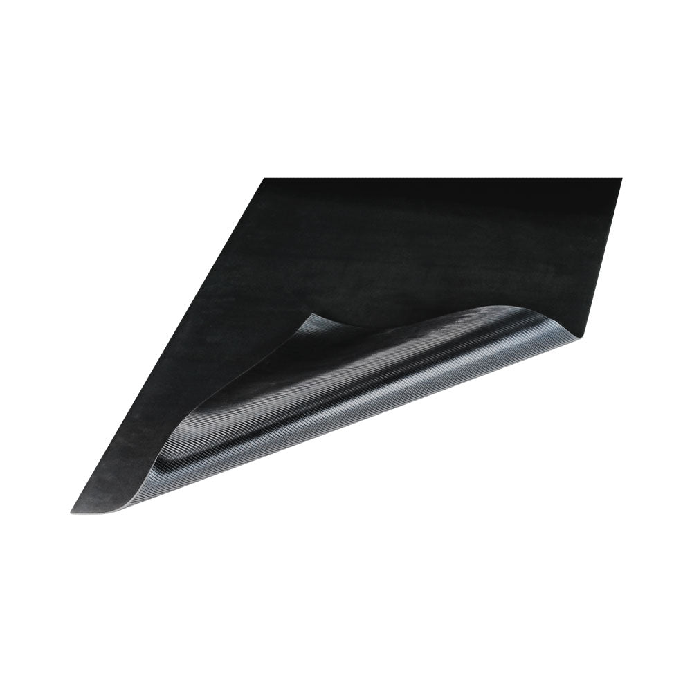 FINE RIBBED RUBBER FLOORING BLACK P/M
