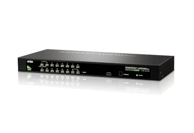 ATEN 16-Port PS/2-USB  VGA KVM Switch/Cascade/W/(US/EU/OUT) ADP. ATEN - image 2
