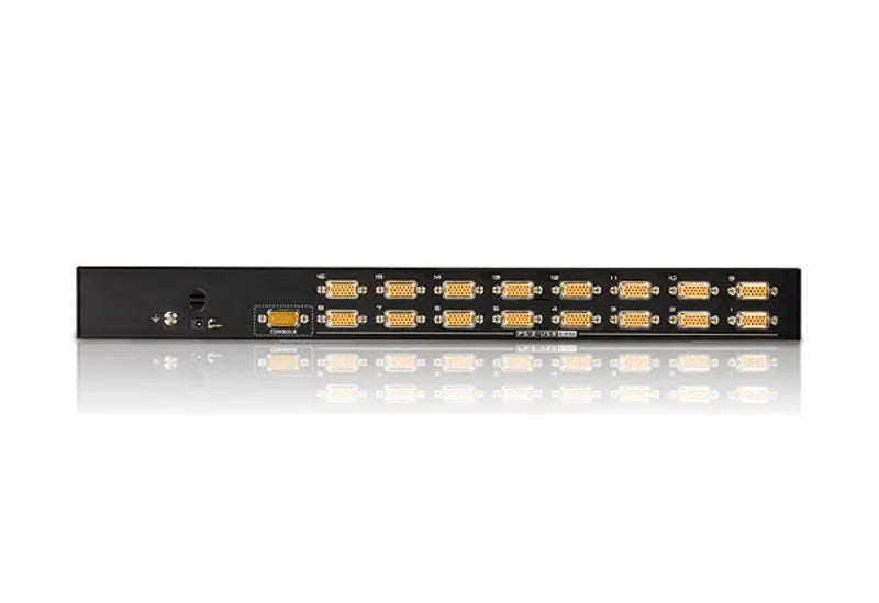 ATEN 16-Port PS/2-USB  VGA KVM Switch/Cascade/W/(US/EU/OUT) ADP. ATEN - image 3
