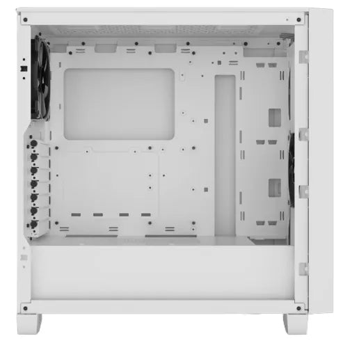 3000D AIRFLOW White Mid-Tower PC Case; 2x 3.5'' |  2x 2.5'' Drive Bays; Up to 360mm Radiator compatible; 2x 120mm fan incl - image 3