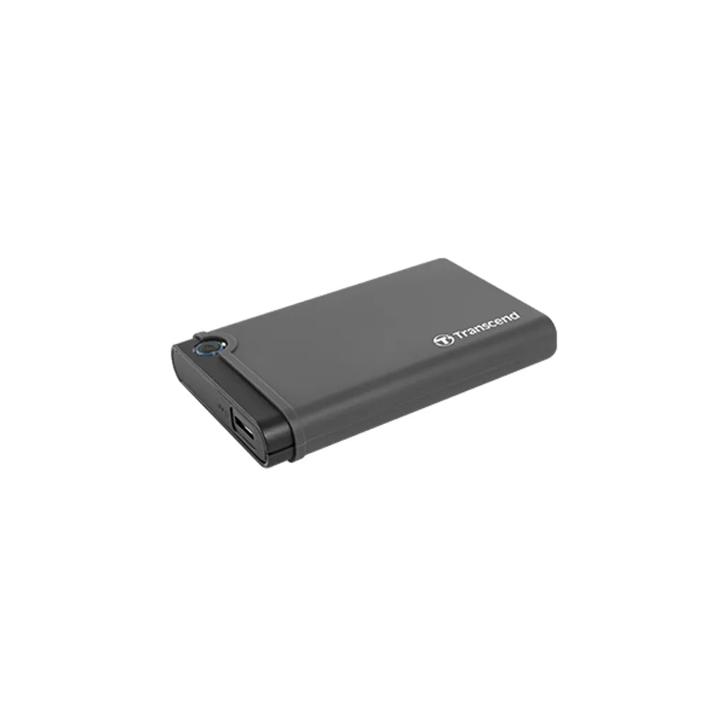 Transcend TS0GSJ25CK3, HDD/SSD enclosure, 2.5", Serial ATA III, USB connectivity, Green