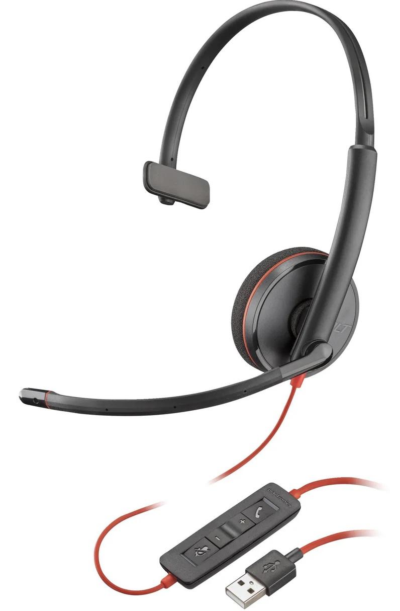 POLY BLACKWIRE USB-A WITH MIC