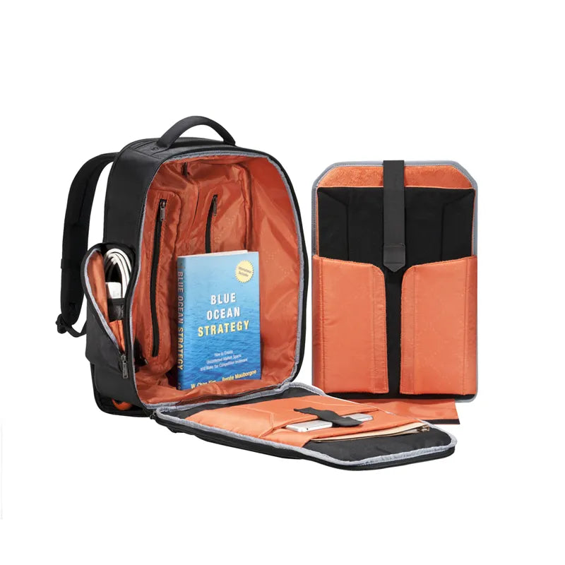 EVERKI ATLAS TROLLEY BACKPACK | Fits up to 17.3 inch laptops | RFID-safe pocket | Spacious | Wheel Cover | Trolley pass-through - image 7
