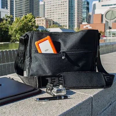 Seagate LaCie 2TB Rugged Mini USB-C; USB3.0; Drop; Crush and Rain Resistant Silver and Orange - image 4