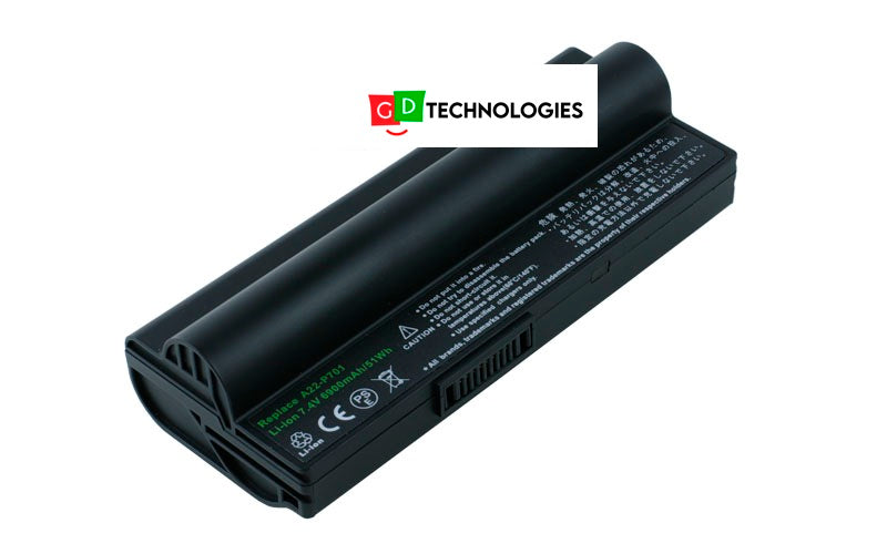 7.4V 7800mAh/58Wh 6-Cell Battery for ASUS eee PC 2G Surf 4G 4G Surf 700 701 8G 900 (P/N: A22-700 A22-P701 P22-900 90-OA001B1100)