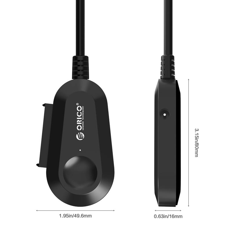 ORICO USB3.0 External HDD|SSD Adapter Cable Kit – Black