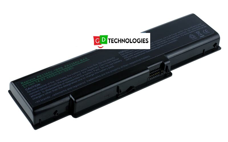 TOSHIBA SATELLITE A60 14.8V 5200MAH/77H REPLACEMENT BATTERY