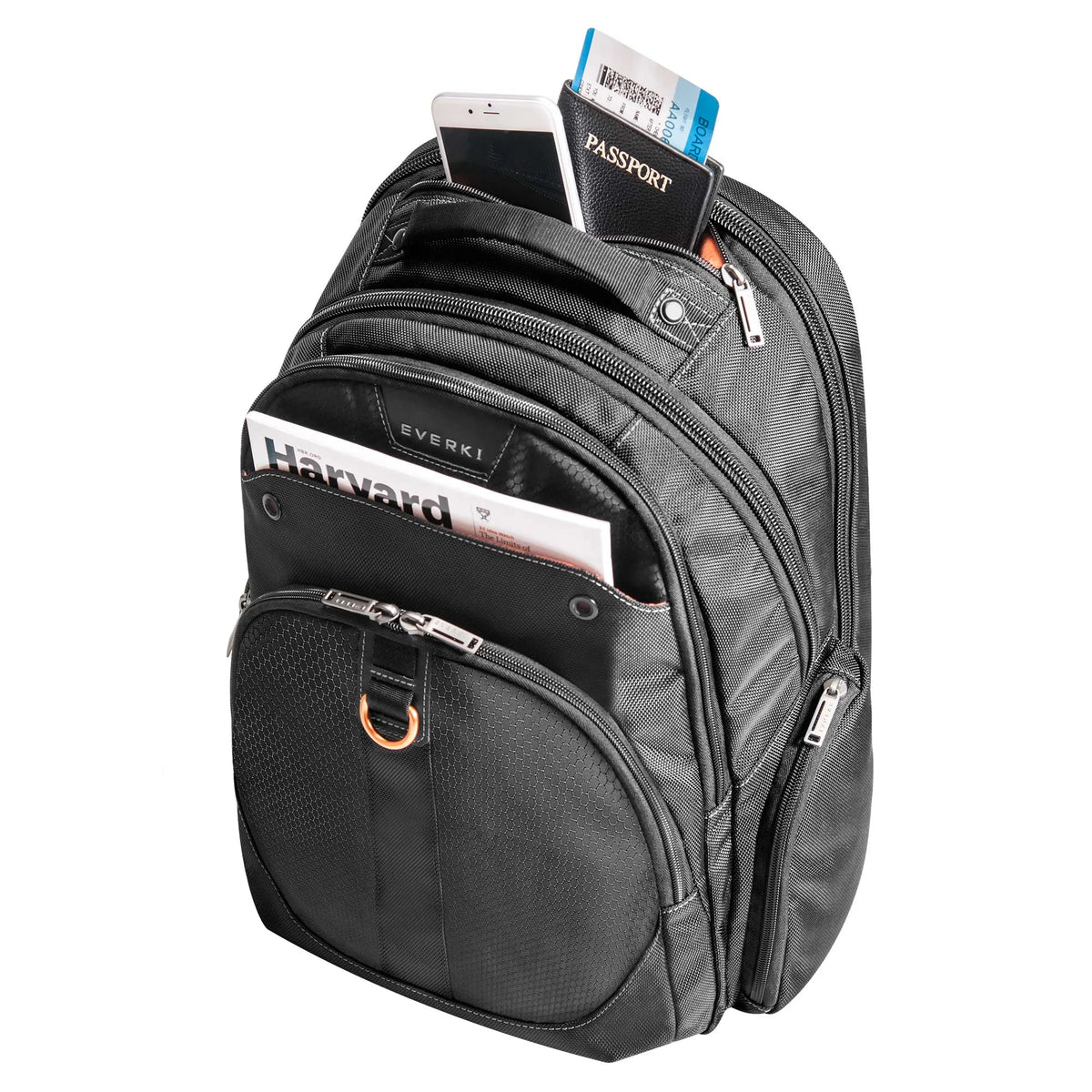 EVERKI ATLAS BACKPACK | Fits up to 15.6 inch laptops | Travel friendly | Opens 180 | 5-Point balance strap system - image 2