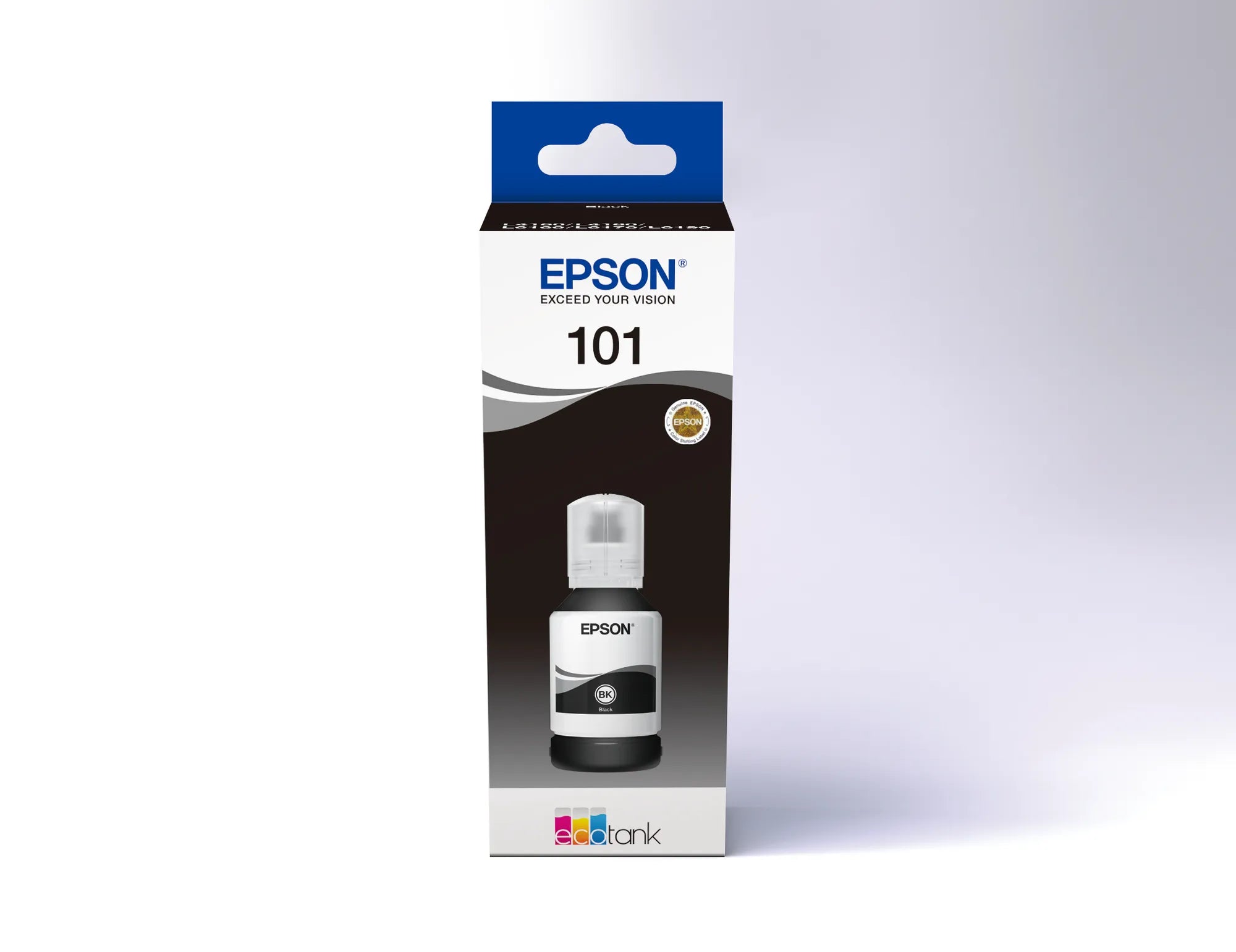 Epson 101 Ecotank Black ink bottle (127ml). 7500 pages @ 5% coverage. - image 4