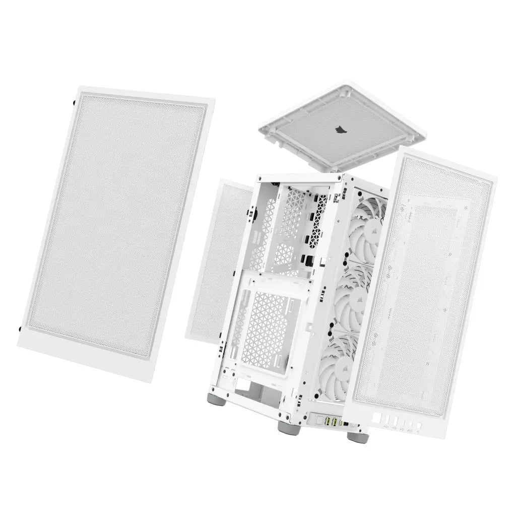 2000D AIRFLOW White Mini-ITX PC Case; 3x 2.5'' Drive Bays; Up to 360mm Radiator compatible - image 5