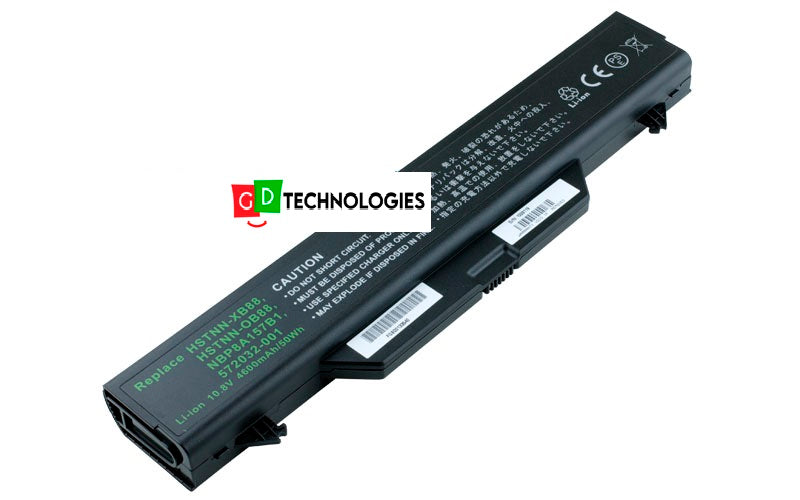 HP PROBOOK 4510S 10.8V 5200MAH/56WH REPLACEMENT BATTERY