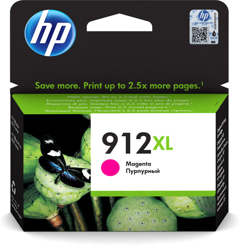 HP 912XL HIGH YIELD MAGENTA ORIGINAL INK CARTRIDGE