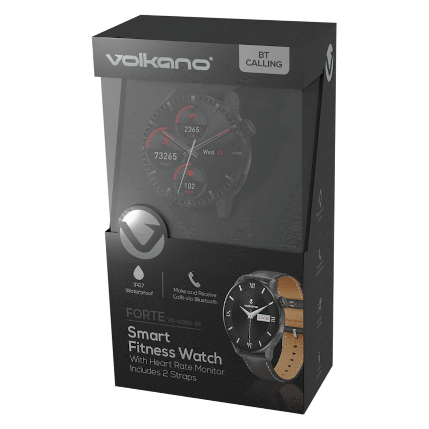 Volkano Forte Series Smart Watch with Leatherette Strap - image 3