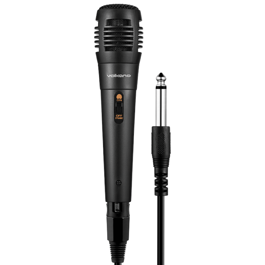 Volkano Vocal Series ABS Wired Microphone - Black - image 3