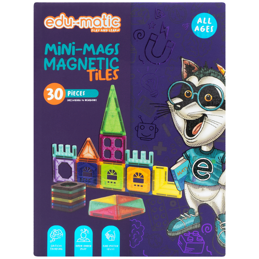 30 Magnetic Tiles and Windows - image 3