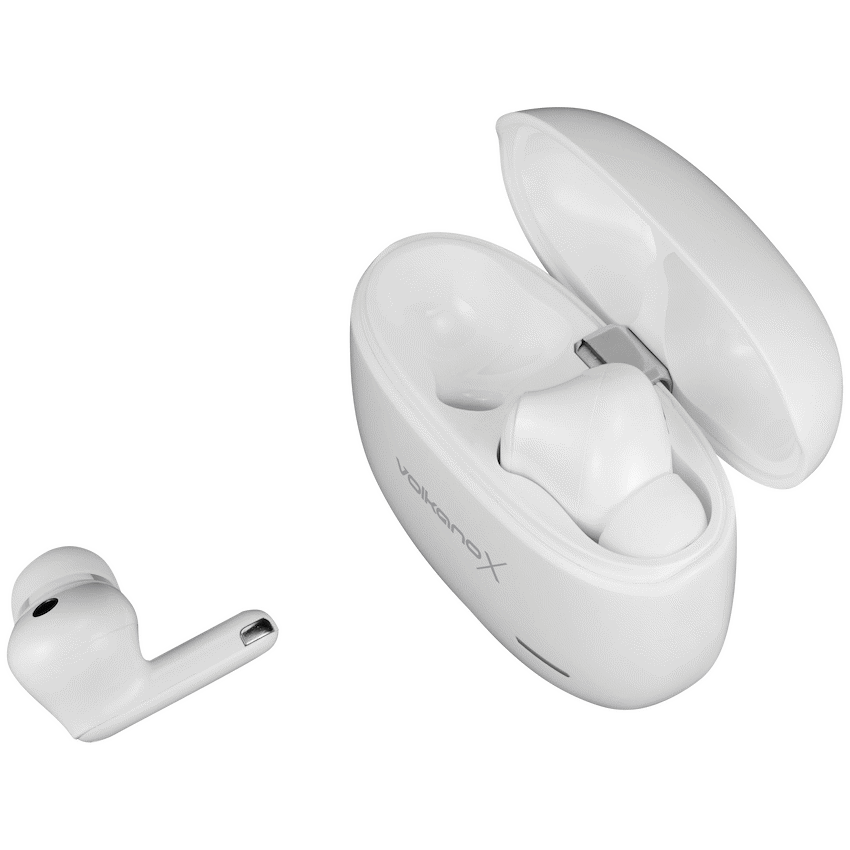 VolkanoX VXT200S Hybrid ANC TWS Earphones - White - image 3