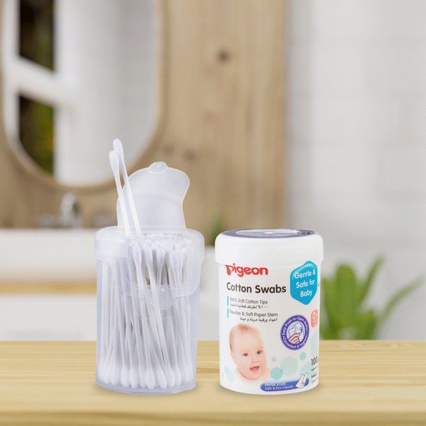 Pigeon Cotton Buds - Boxed (100 Pcs) - image 3