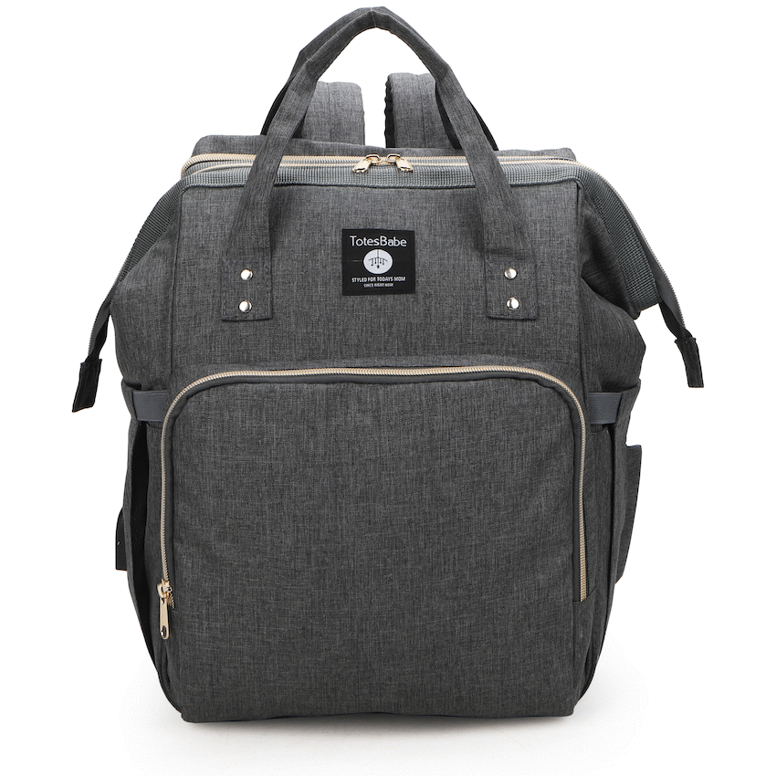 Totes Babe Alma Convertible Diaper Backpack - Dark Grey - image 3