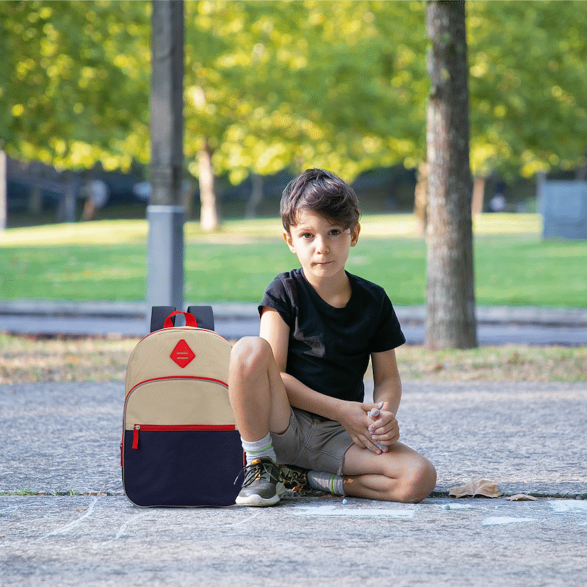 Quest Walter 20l Backpack - Navy/Tan - image 3
