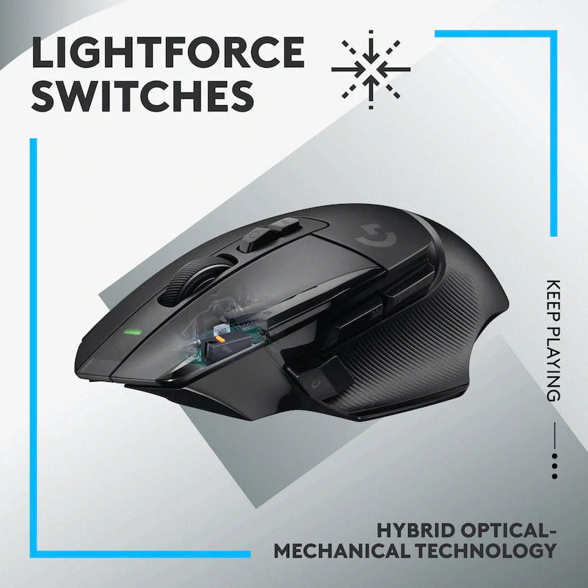 Logitech(R) G502 X Lightspeed Wireless Gaming Mouse - Black - image 3