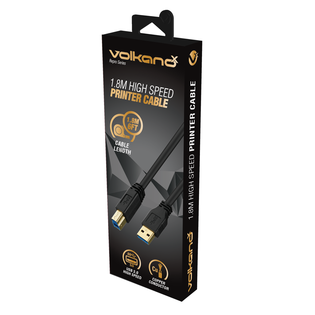 VolkanoX Repro Series Printer Cable v3.0 1.8m