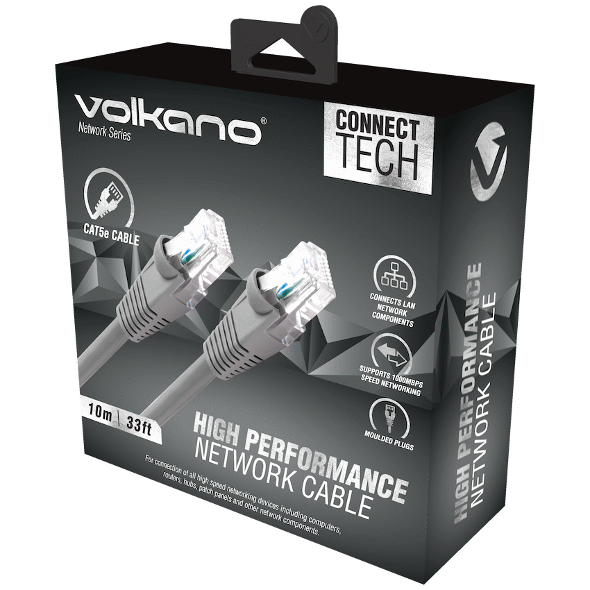 Volkano Network Series RJ-45 Network Cable - CAT5 - 10m - image 3