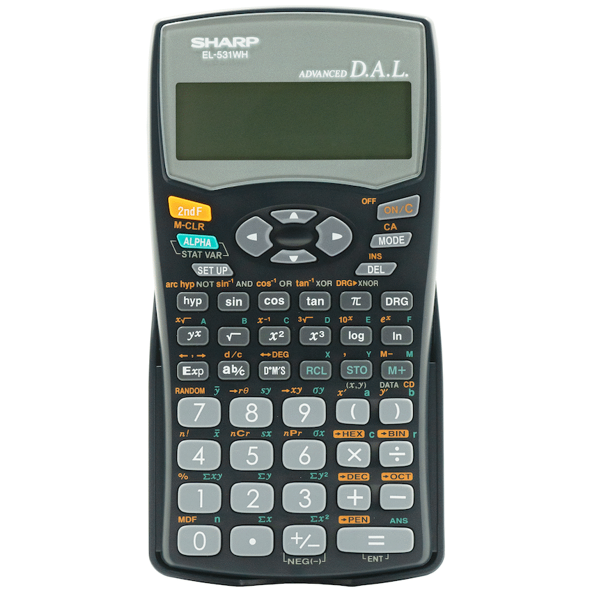 Sharp EL531 WH-BBK - Scientific Calculator - 272 Functions - image 3