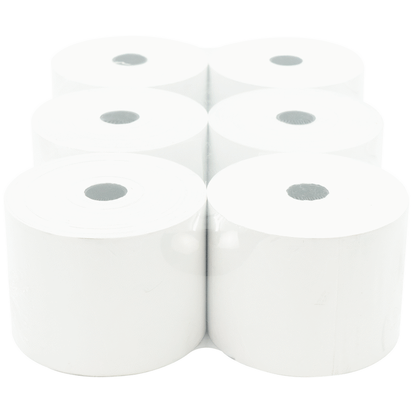 Thermal till rolls 57mmx76mm - Pack of 6 - image 3