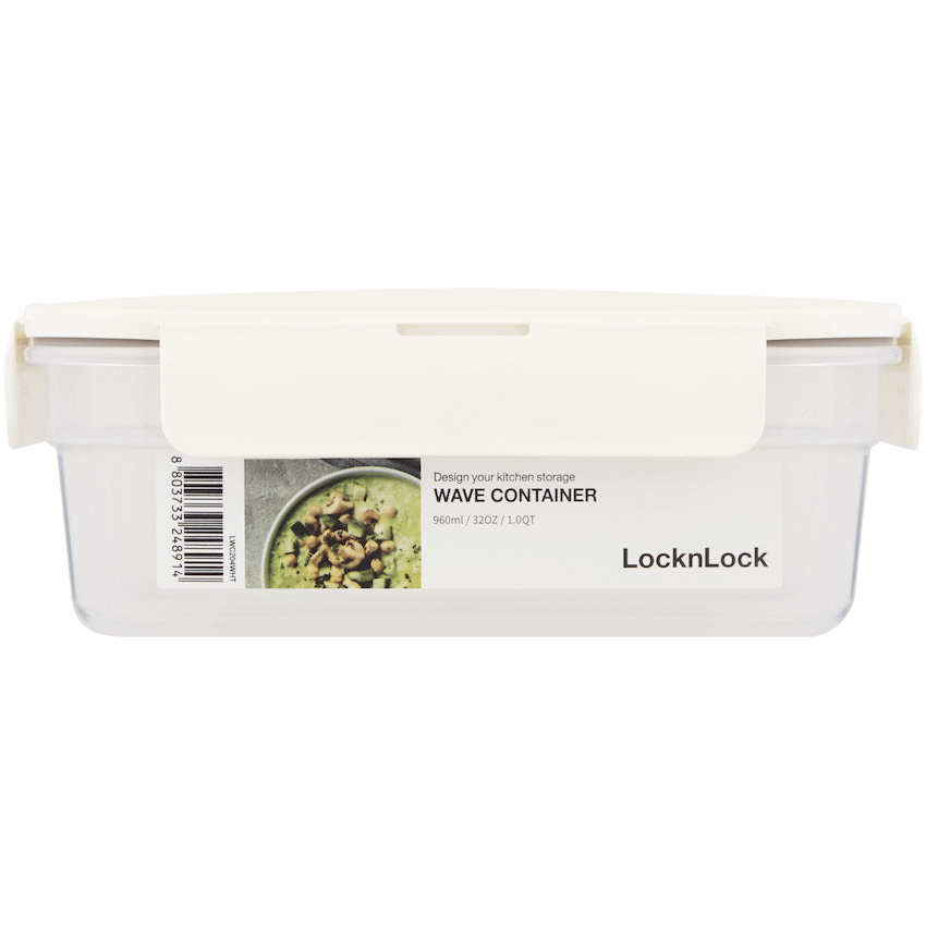 LocknLock Wave container 960ml white - image 3