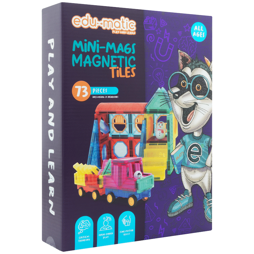 73 Magnetic Tiles, Windows, Stickers and Snowmen - image 3